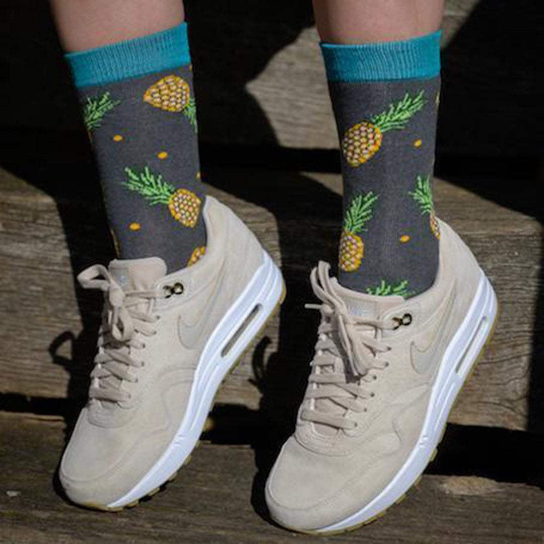 Pineapple Bamboo Socks