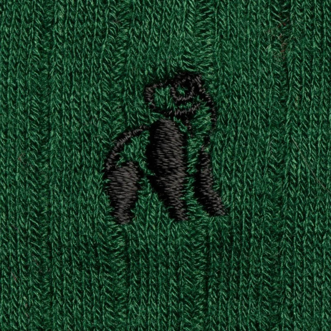 Racing Green Bamboo Socks (Comfort Cuff)