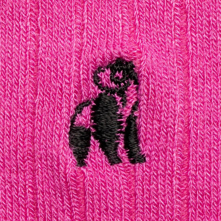 Rich Pink Bamboo Socks