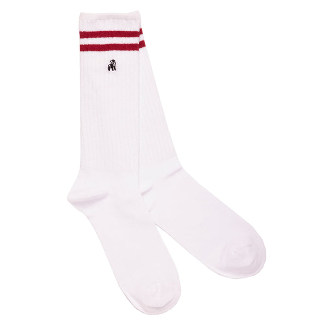 Athletic Bamboo Socks - White Athletic Bamboo Socks