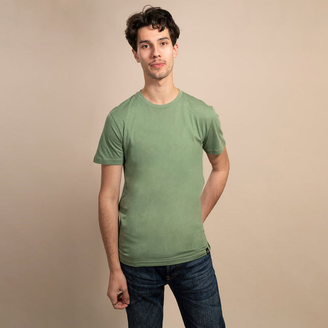 Mens T-Shirts - REFIBRA™ T-Shirt (Khaki)