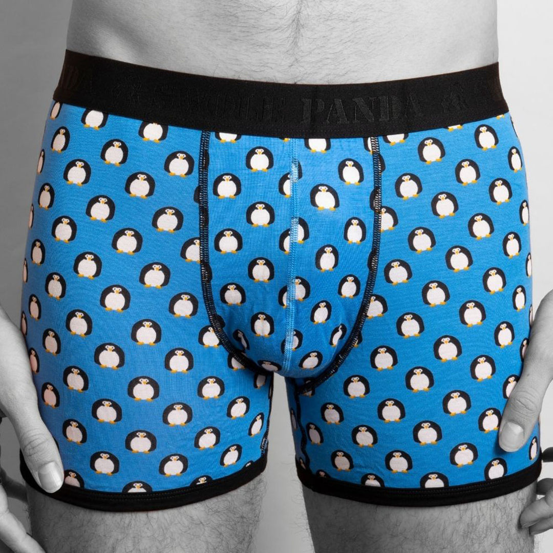 Bamboo Boxers 2 Pack - Penguins & Sharks