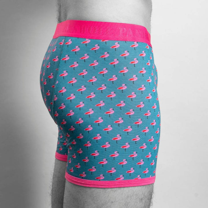 Bamboo Boxers - Flamingos