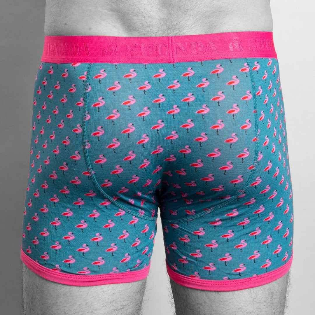 Bamboo Boxers - Flamingos