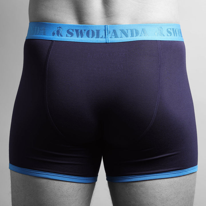 Bamboo Boxers - Navy / Blue Band