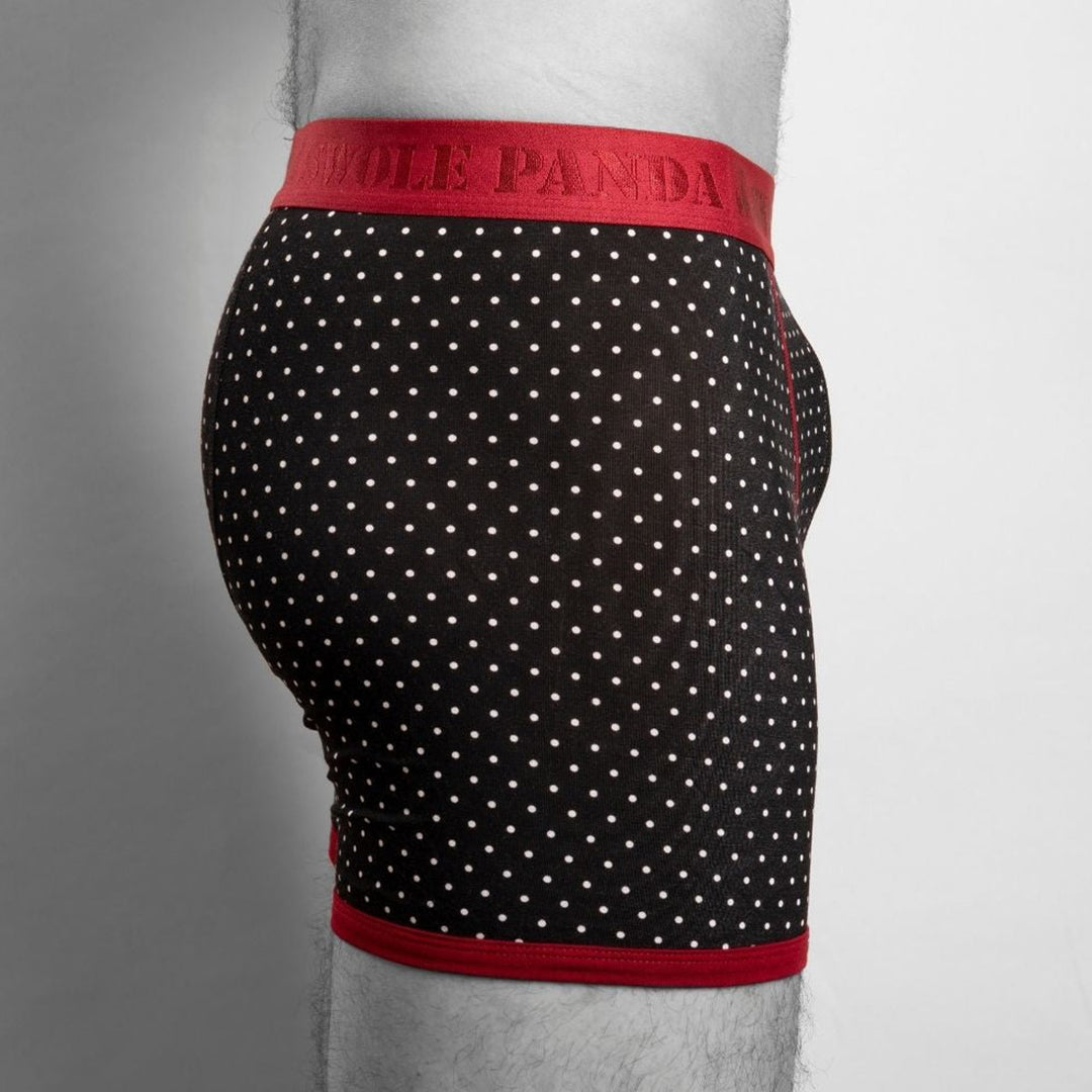 Bamboo Boxers - White Dots