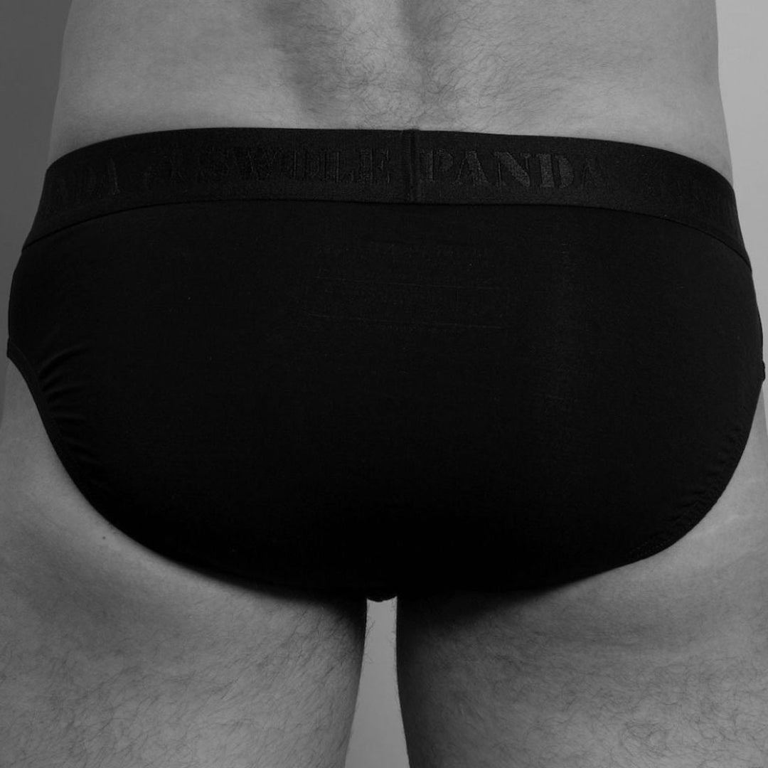 Bamboo Briefs 2 Pack - Black