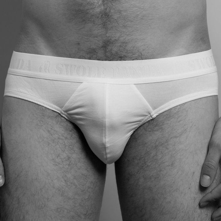 Bamboo Briefs 2 Pack - White